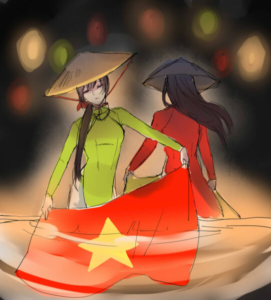 Ảnh avatar Việt Nam cô gái mặc áo dài