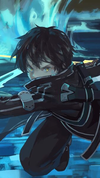 Ảnh Kirito che nửa mặt