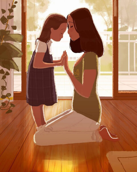 Ảnh mẹ hoạt hình