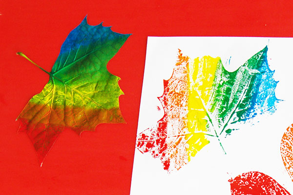 Cách vẽ tranh in hoa lá tạo thêm nhiều màu sắc cho chiếc lá