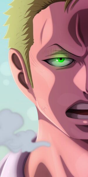 Hình ảnh Zoro bất mãn