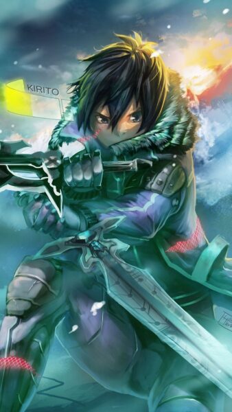 Hình nền Kirito đang chiến đấu