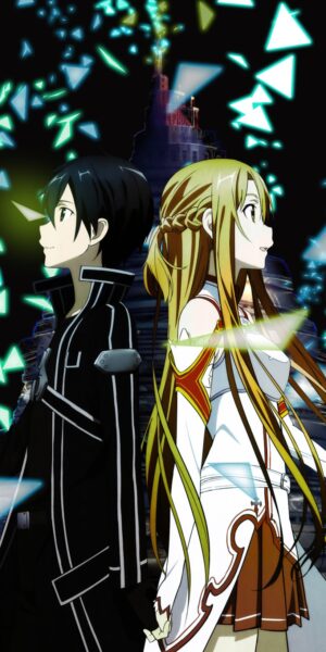 Hình nền Kirito ngước nhìn trời