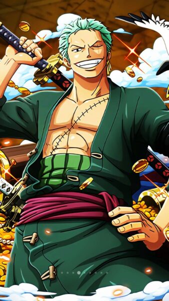 hình zoro cười tươi