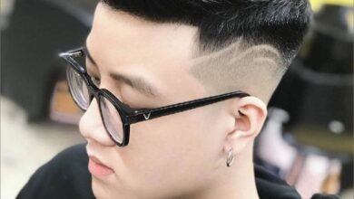 Kiểu tóc nam mặt tròn