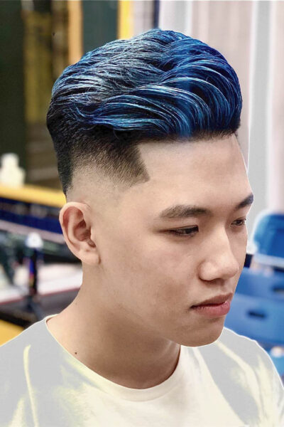 Kiểu tóc nam mặt tròn tóc bồng