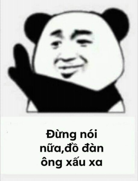 Meme hài Trung Quốc ngăn cản lời nói