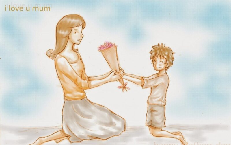 Vẽ tranh chủ đề 8-3 gây ấn tượng