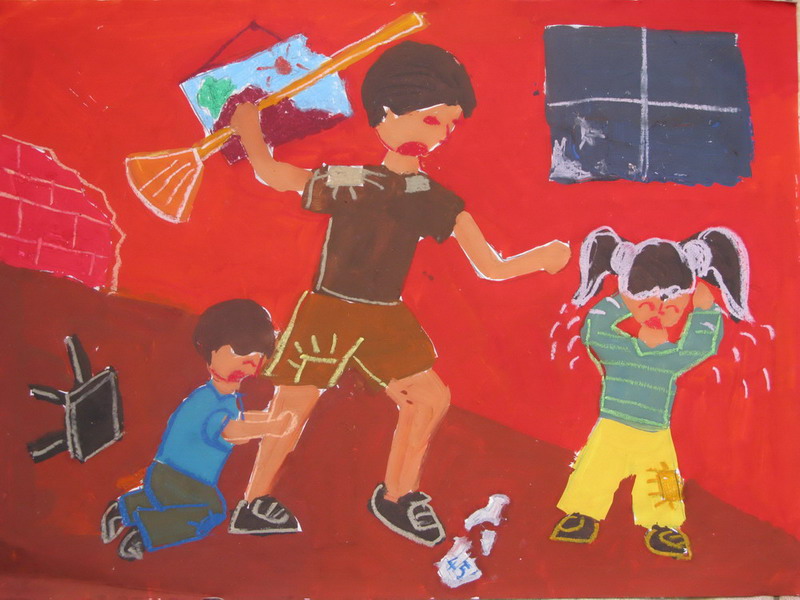 Vẽ Tranh Phòng Chống Xâm Hại Trẻ Em, Chống Bạo Lực