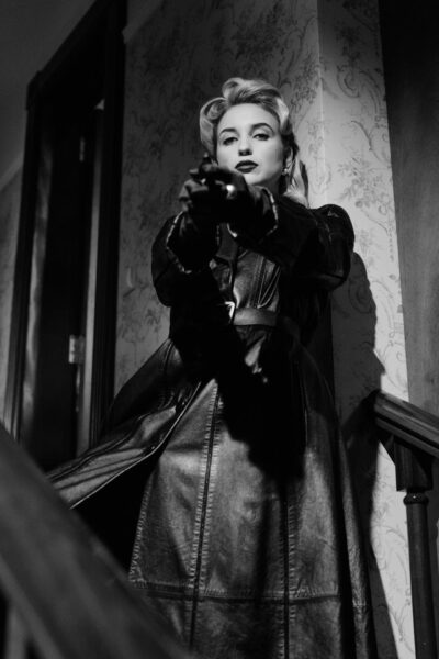 ảnh sát thủ trắng đen