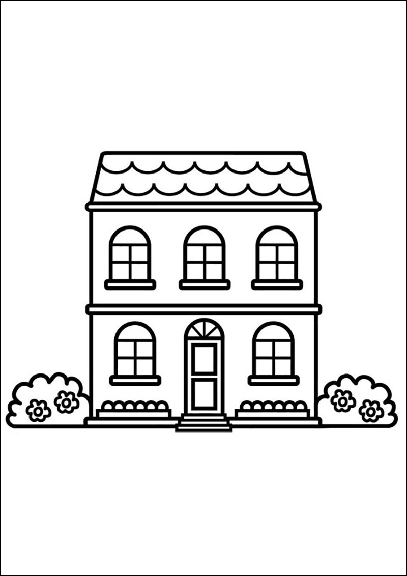 15 Cách Vẽ Ngôi Nhà Trong Tranh Đẹp Đơn Giản DỄ HƠN ĂN BÁNH