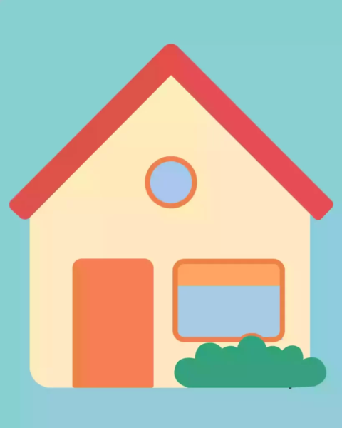 Cách vẽ ngôi nhà đơn giản