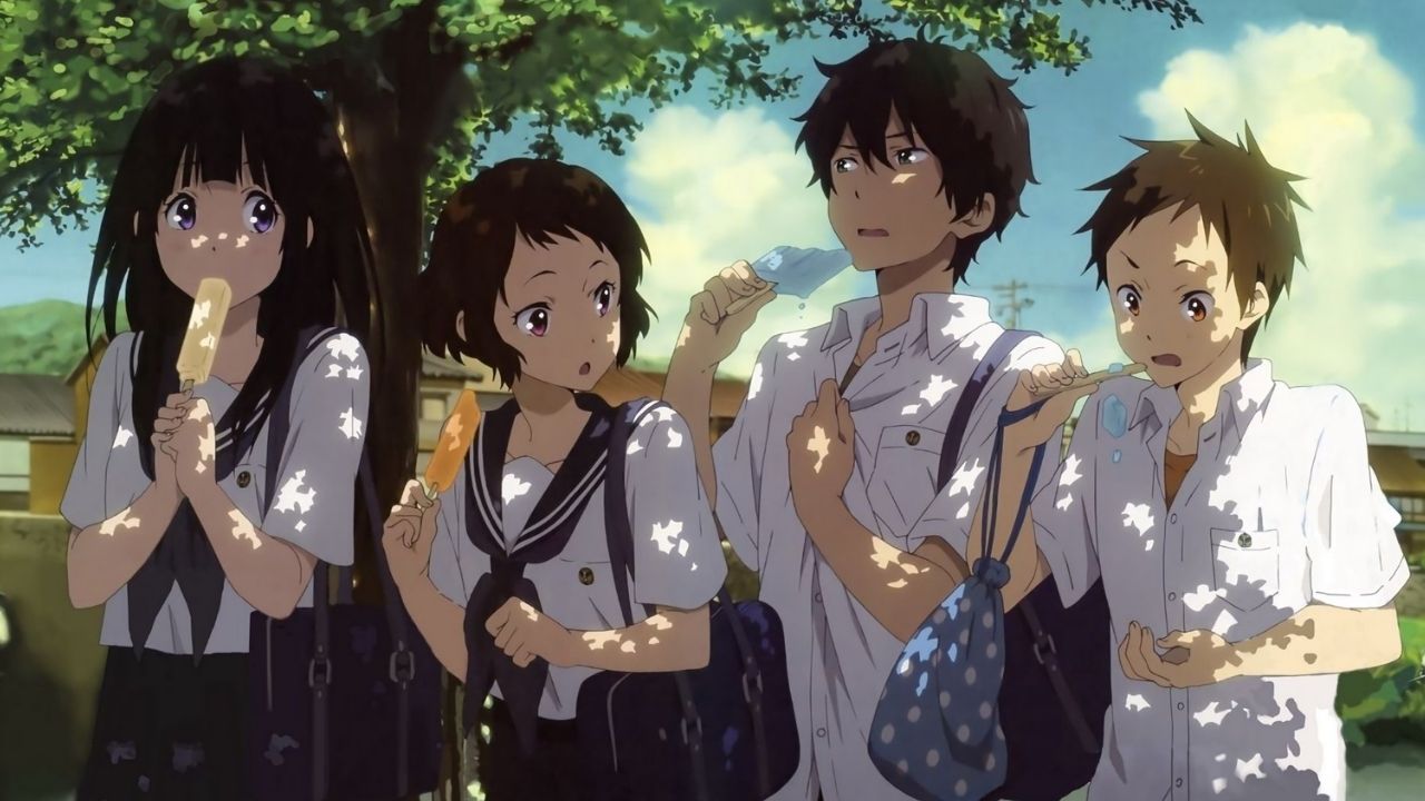 Xem ngay hình ảnh nhóm bạn thân 4 người anime và rơi vào thế giới của các  nhân vật anime tuyệt đẹp