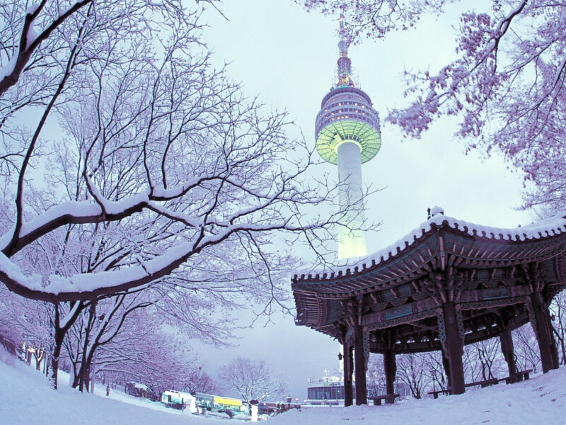 Hình ảnh Hàn Quốc mùa đông