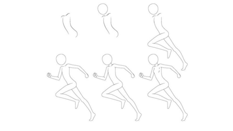 Cách vẽ con người với dáng người chuẩn nhất cho học sinh lớp 5