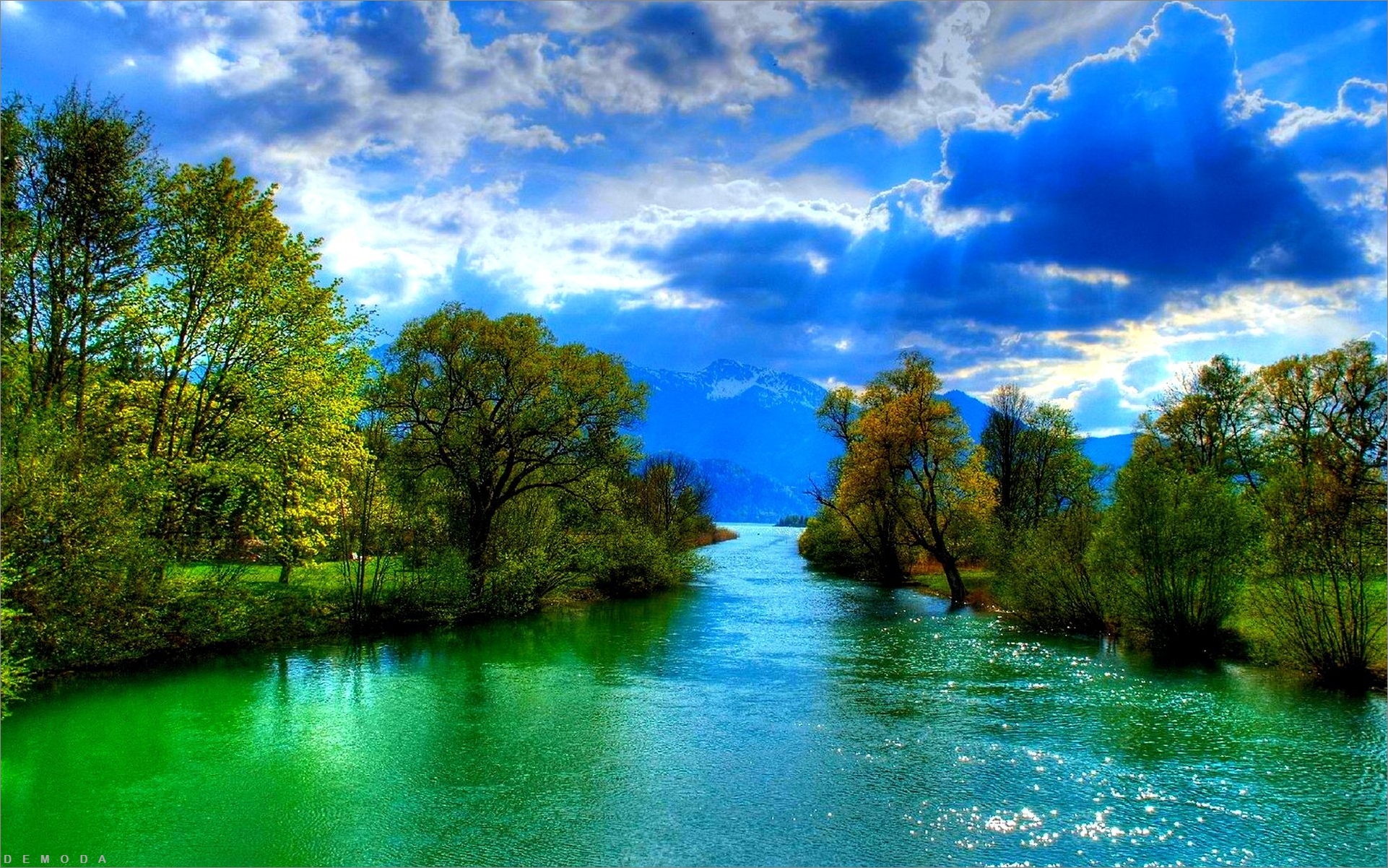 Hình ảnh hình nền sông nước đẹp sông nước miền Tây quê hương  VFOVN