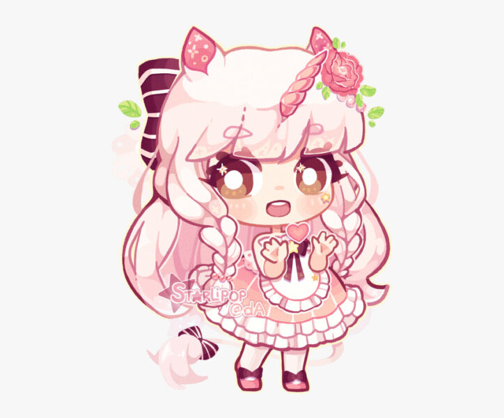 Hình vẽ chibi cô nàng dễ thương