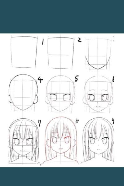 Cách vẽ anime đơn giản cho người mới tập vẽ