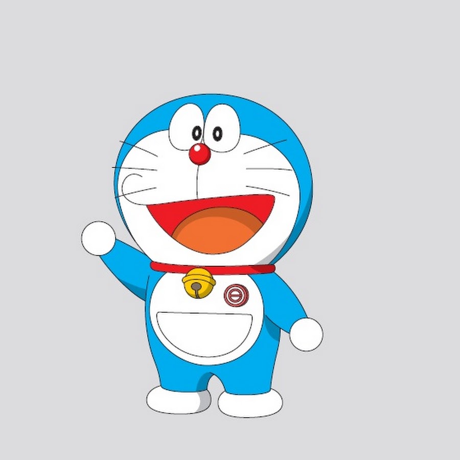 Hình vẽ Doraemon có màu sắc