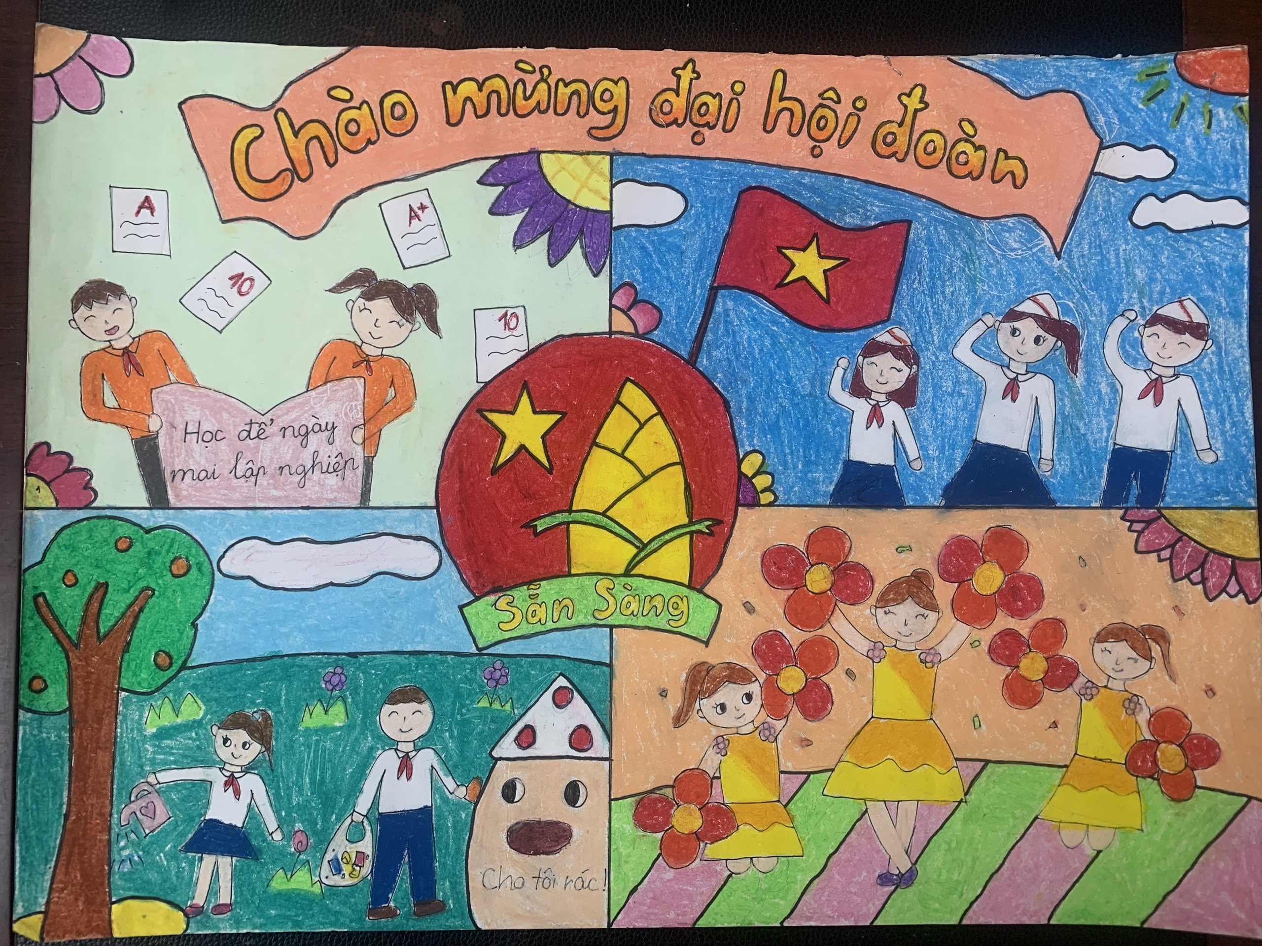 263 cận kề hội học sinh lại thi nhau khoe màn trang trí bảng đẹp như rồng  bay phượng múa  Netizen  Việt Giải Trí