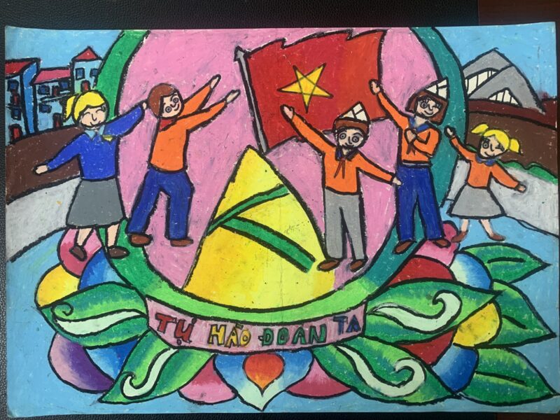 Vẽ tranh 26 3 đơn giản mà đẹp