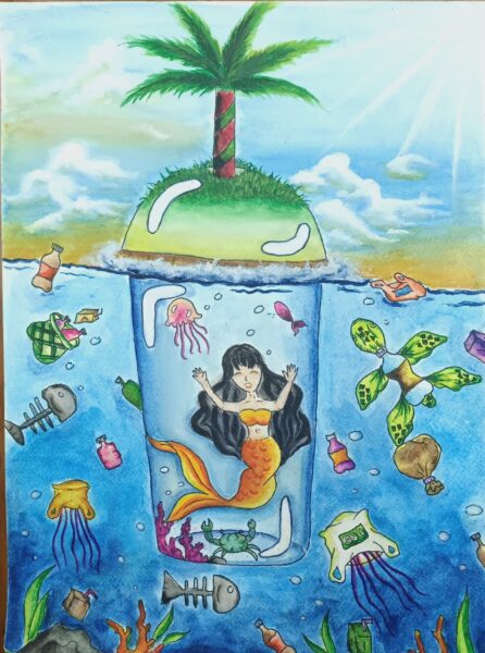 Vẽ tranh vì môi trường tương lai đẹp nhất