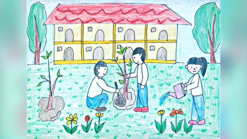 Vẽ tranh vì môi trường tương lai đơn giản mà ý nghĩa quá đi