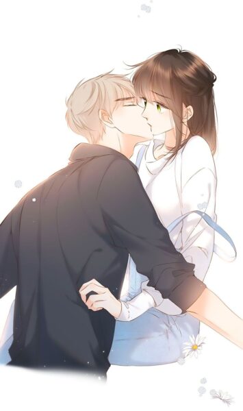 hình ảnh hôn nhau anime đẹp nhất