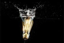 Hình nền bóng đèn, hình nền đèn đường