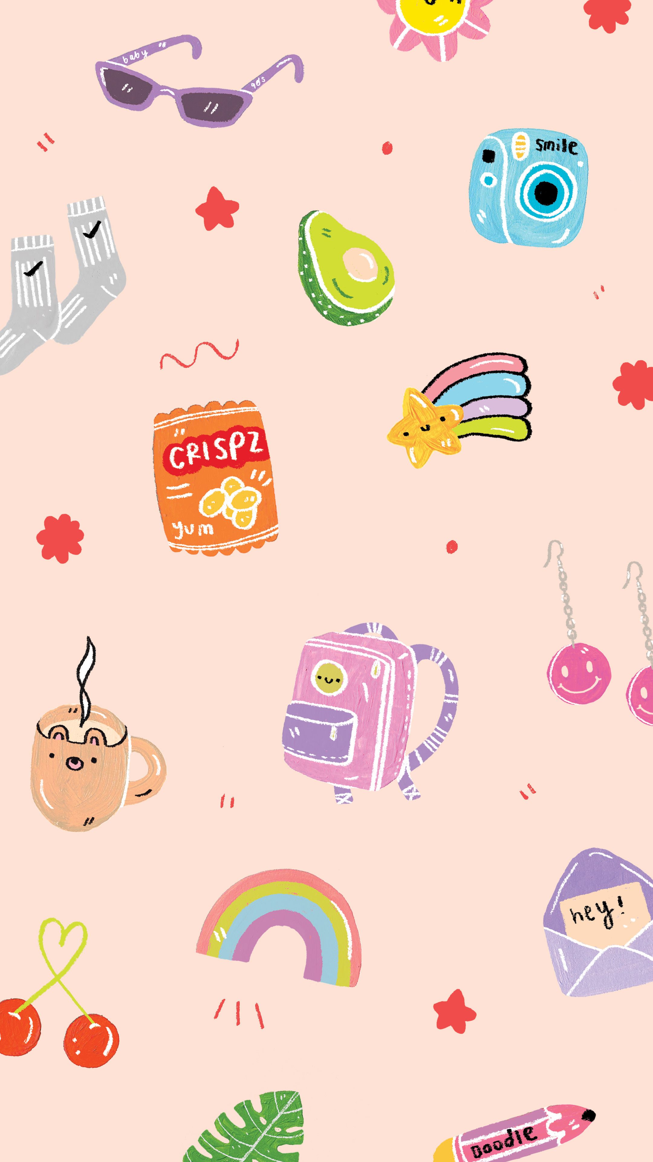Hình nền iPhone cute dễ thương dành cho hội bánh bèo xem ngay nhé