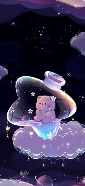 Hình nền iPhone cute, đẹp 3D