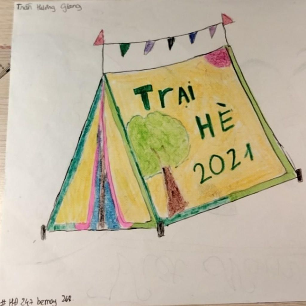 Tổng hợp 93 tranh vẽ lều trại lớp 8 hay nhất  Tin Học Vui