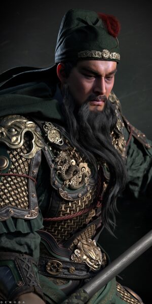 Ảnh Quan Vũ – Quan Vân Trường 3d làm hình nền