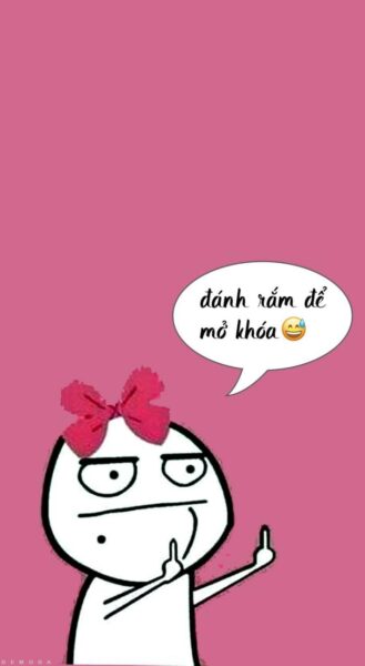 hình nền mở khóa điện thoại hài hước nhất