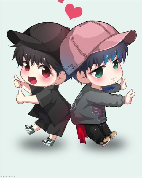 hình ảnh avatar đôi bff