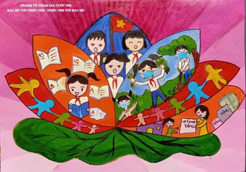 tranh vẽ kế hoạch nhỏ đoạt giải nhất