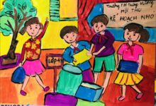 vẽ tranh kế hoạch nhỏ