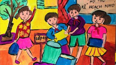 vẽ tranh kế hoạch nhỏ