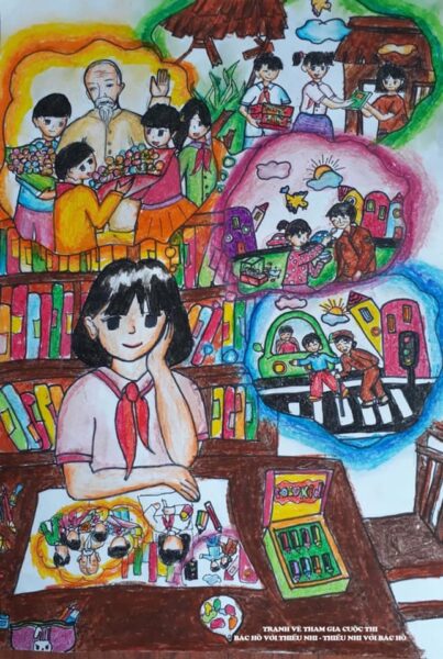 vẽ tranh kế hoạch nhỏ em đẹp xuất sắc