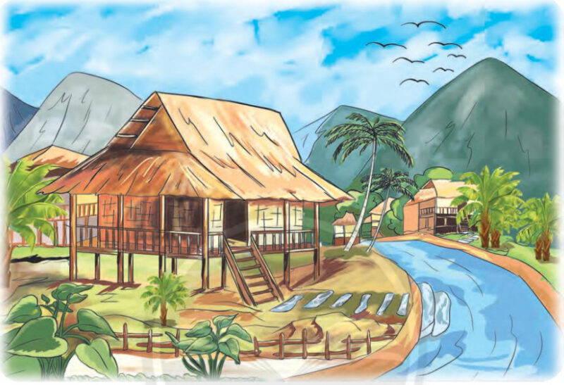 vẽ tranh lên rừng xuống biển của họa sĩ